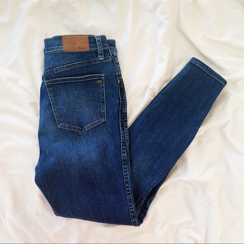 MADEWELL 10-inch High-Rise Skinny Jeans